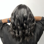 woman with brown hair