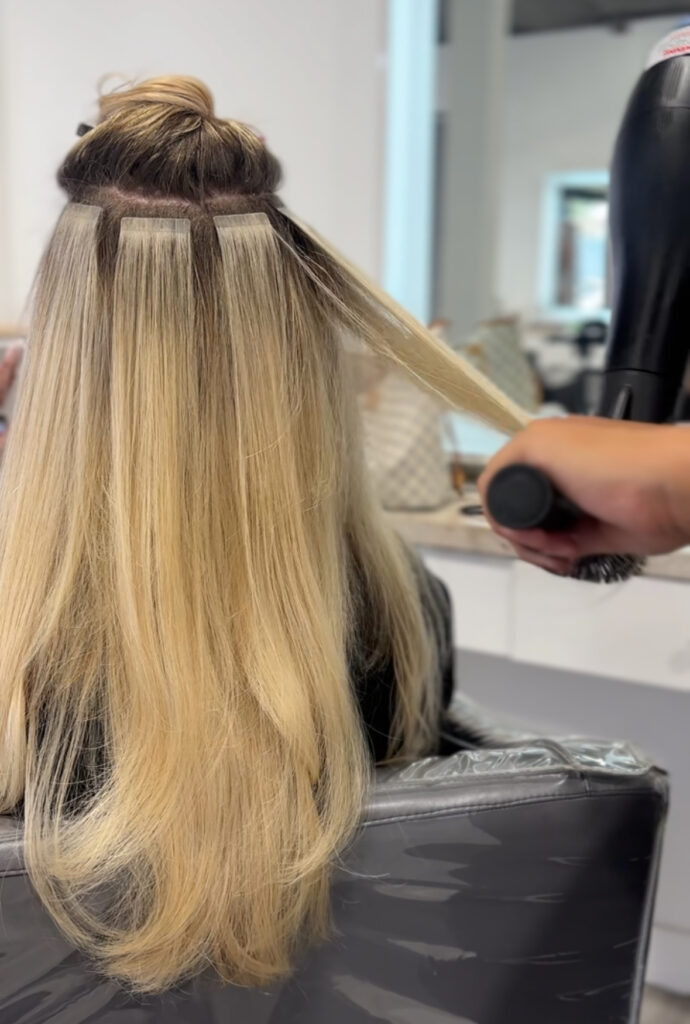 tape in hair extensions