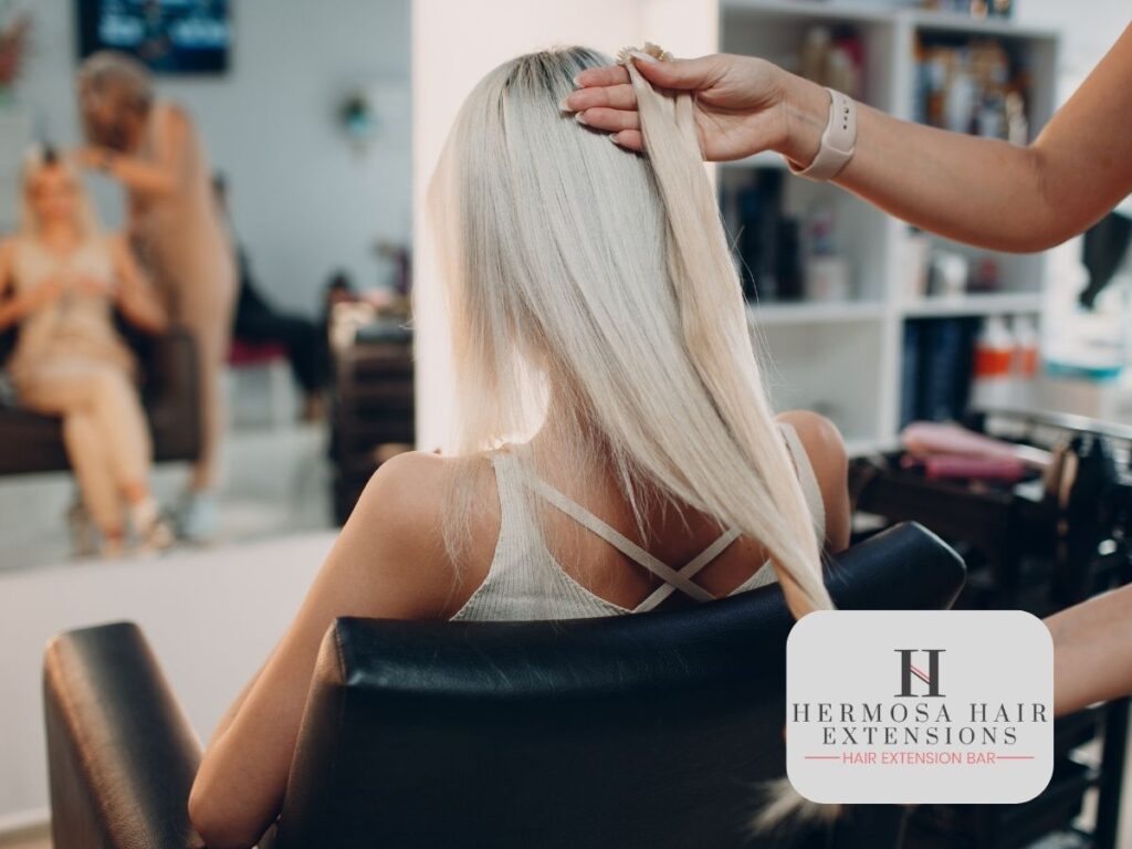 Microlink hair extensions